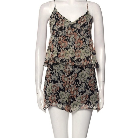 The Kooples silk blend romper - Picture 5 of 12